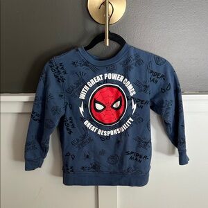 Marvel Spider-Man Navy Graphic Hoodie